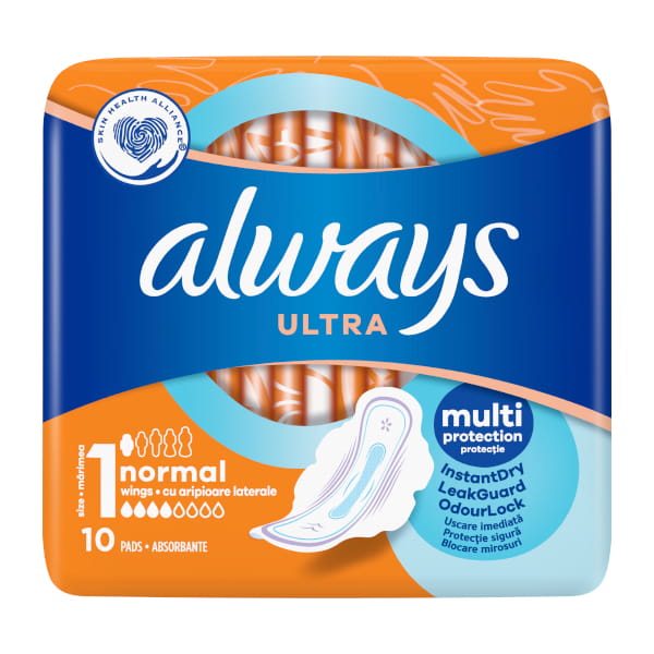 Always Ultra hygienické vložky 10ks - Normal Plus