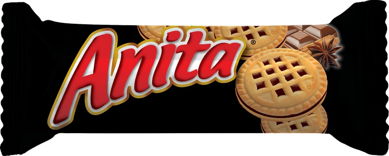 Anita keksíky plnené čokoládou 45g