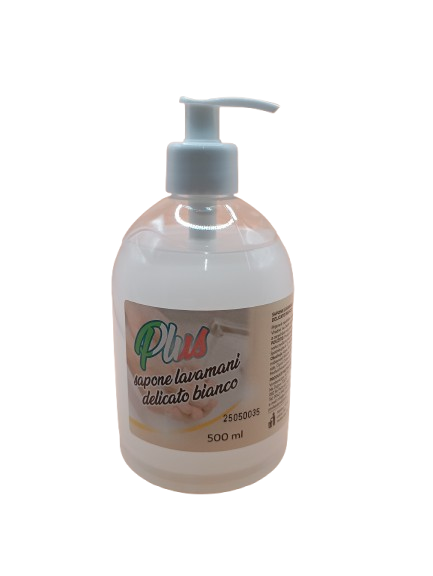 Plus sapone Delicato tekuté mydlo s pumpičkou 500ml - Bianco