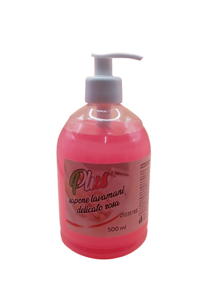 Plus sapone Delicato tekuté mydlo s pumpičkou 500ml - Rosa