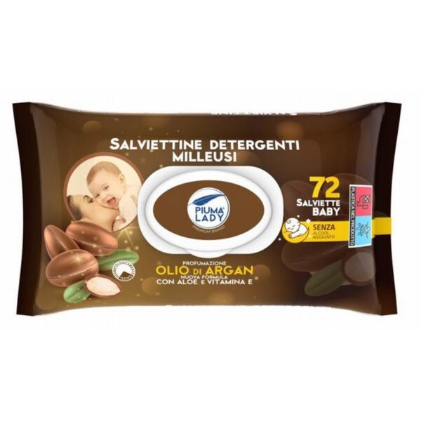 Salviette Baby Ultradelicate vlhčené obrúsky 72kusov - Olio di Argan k.c 335