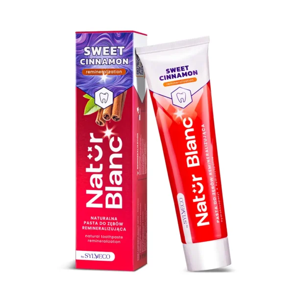 Sylveco Natural Blanc zubná pasta 100ml - Sweet Cinnamon k.c 364