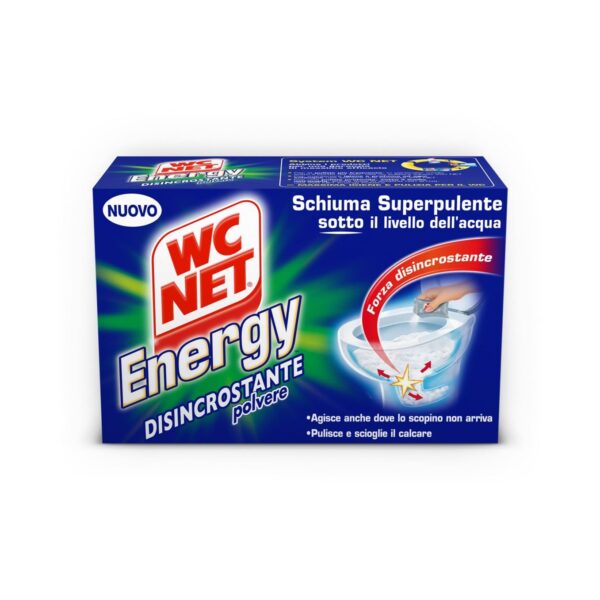 WC NET Energy čistiace a odvápňujúce tablety do toalety 4 kusy k.c 454