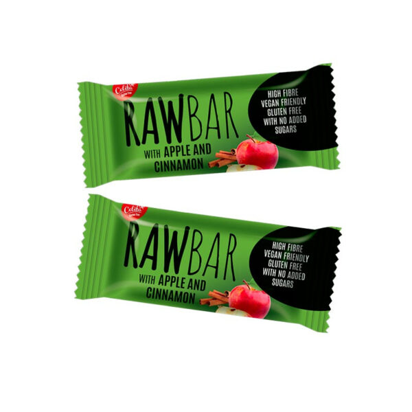 RawBar 100% prírodná tyčinka 18g - Jablko a škorica k.c 3252