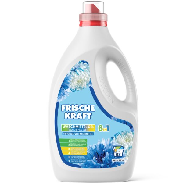 Frische Kraft 6v1 prací gél 2,04l/ 68praní - Univerzal k.c 614