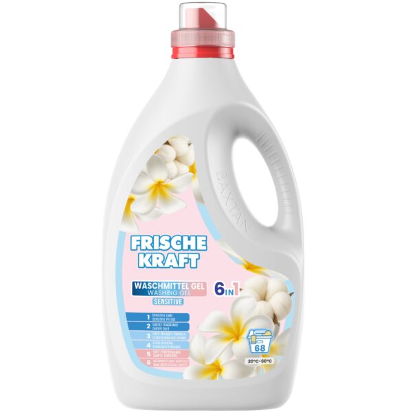 Frische Kraft 6v1 prací gél 2,04l/ 68praní – Sensitive k.c 618