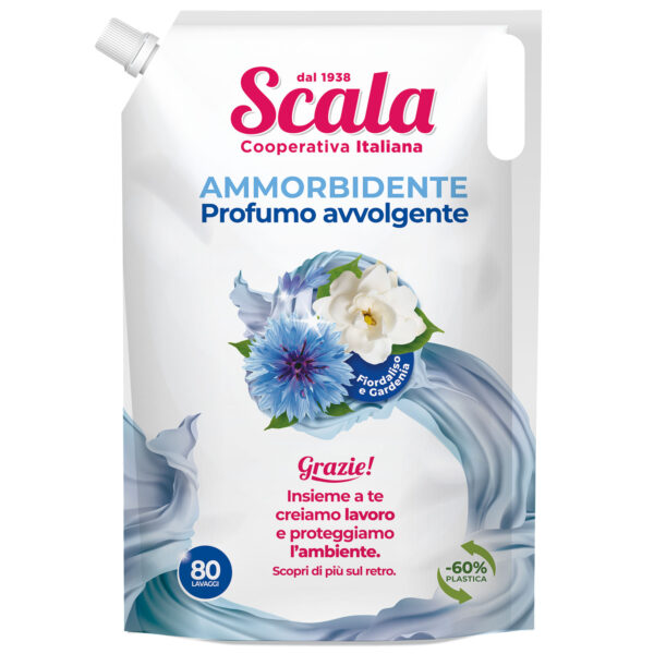 Scala ECO aviváž náhradná náplň 2000ml/ 80 praní - Nevädza a Gardénia k.c 660