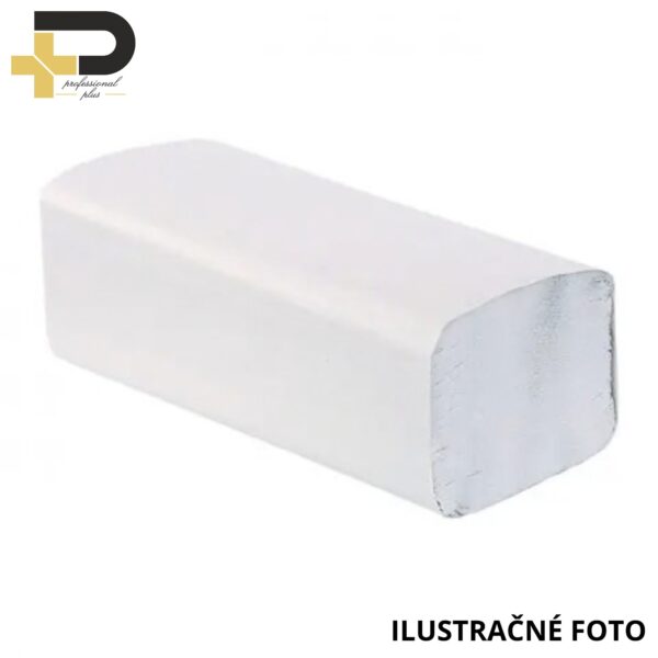 ZZ biele 23x21cm 2-vrst. 100% celulóza 2800ks k.c 695