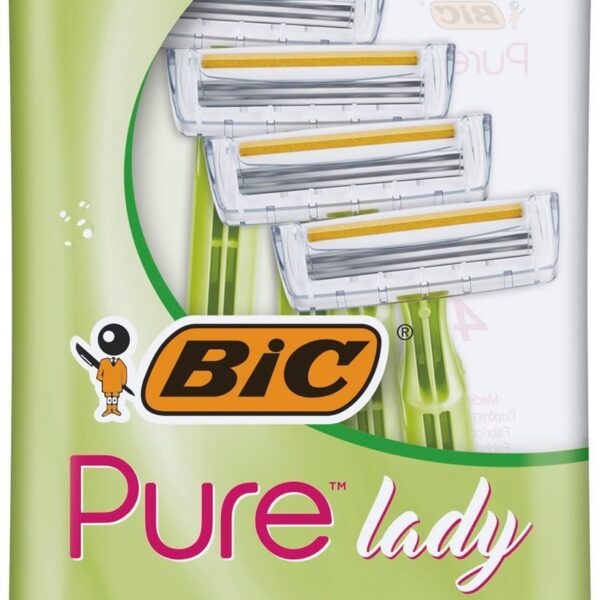 BIC Pure lady 3.čepieľkové žiletky pre ženy 4kusy k.c 764