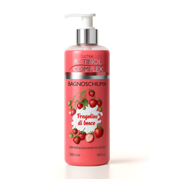 Retinol Complex Ultra sprchovací gél 500ml - Lesná jahoda k.c 758