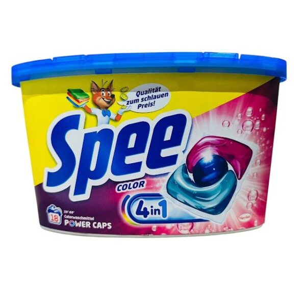 Spee Power pracie kapsuly 4v1 216g/ 18kusov - Color k.c 830